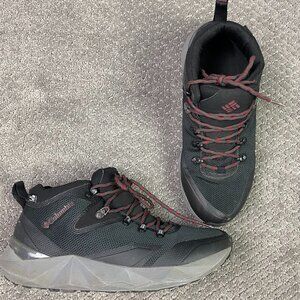 Columbia Facet 60 Outdry Shoes Boots Men's 8.5 Black Techlite Omni Grip Hiking